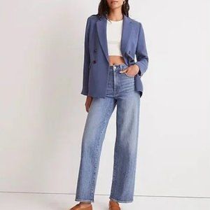 Madewell New The Perfect Vintage Wide-Leg Jean in Heathcote Wash size 28